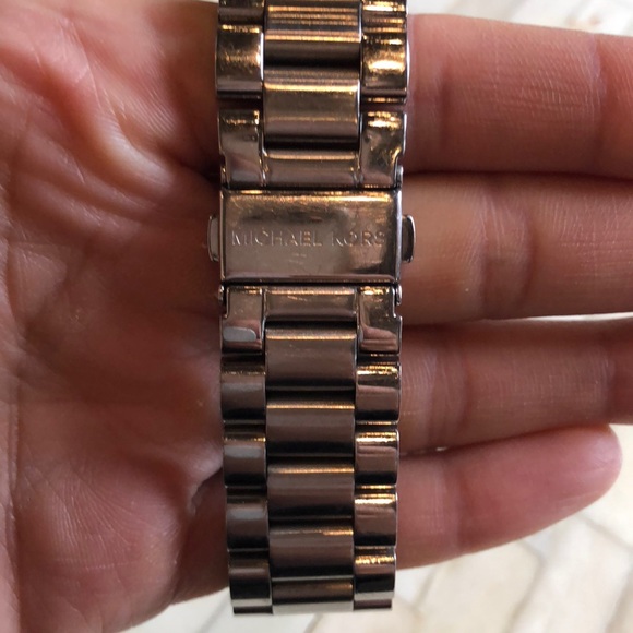 Michael Kors Stainless Steel Oversized Watch - Picture 3 of 6